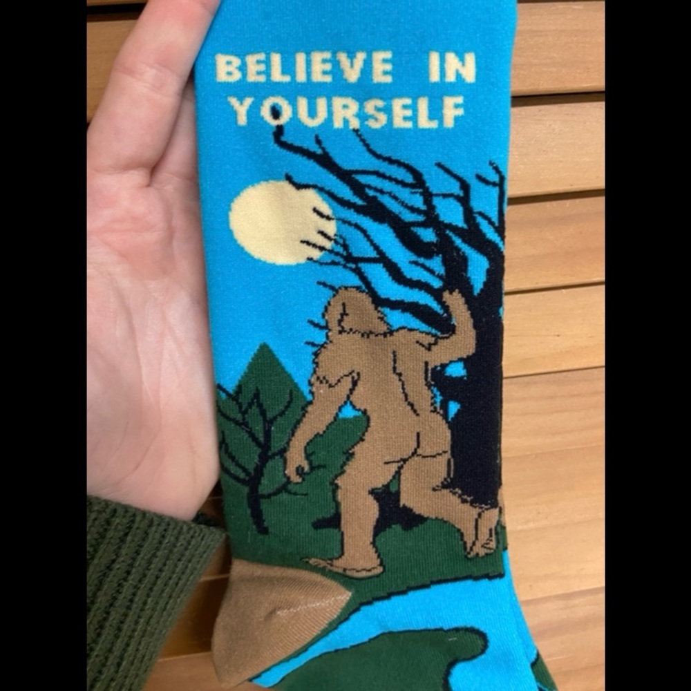 Bigfoot Sasquatch Socks
